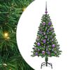 vidaXL Mākslīgā Ziemassvētku eglīte su 150 LED ar statīvu Zaļa 120 cm