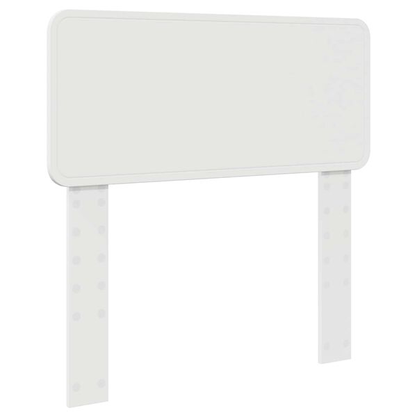 vidaXL Galvgalis Balts 75 cm Inženierijas koks