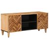 vidaXL Uzglabā&scaron;anas skapji Brūna 105 x 33,5 x 46 cm Cieta mango koksne