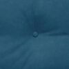 vidaXL Atpakaļ spilvens Zila 120 x 24 x 50 cm Samts