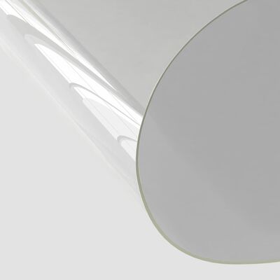 vidaXL galda aizsargsegums, caurspīdīgs, 120x90 cm, 2 mm, PVC