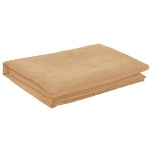 vidaXL Galda audums Taisnstūra Bē&scaron;a 140 x 180 cm