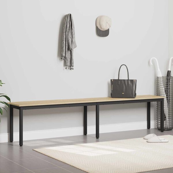 vidaXL sols Sonoma 200 x 35 x 45 cm Inženierijas koks