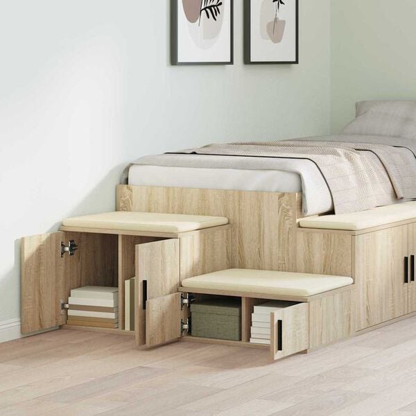 vidaXL Skapītis Sonomas ozola 103 x 41 x 40 cm Inženierijas koks