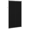vidaXL Venēcijas žalūzija Regulējams Melna 213 x 110 cm PVC