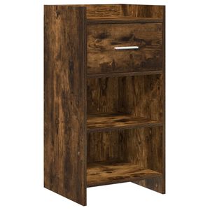 vidaXL Puse Kūpināts ozols 40 x 36 x 80 cm Inženierijas koks