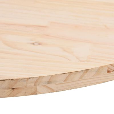 vidaXL galda virsma, 60x30x2,5 cm, priedes masīvkoks, ovāla