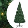 vidaXL Ziemassvētku eglīte Zaļa 400 cm PVC