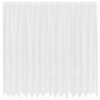 vidaXL Mežģīņu aizkars ar aizkariem Balts 220 x 400 cm Poliesters