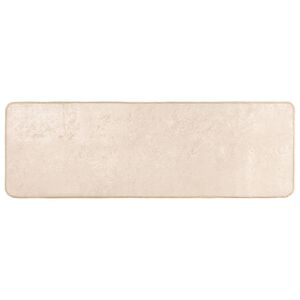vidaXL Paklāja ceļ&scaron; MARSA Krēmkrāsa 50 x 100 cm Poliesters un PVC
