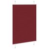 vidaXL kroku žalūzija Bordo sarkana 90x150 cm auduma platums 89,4 cm