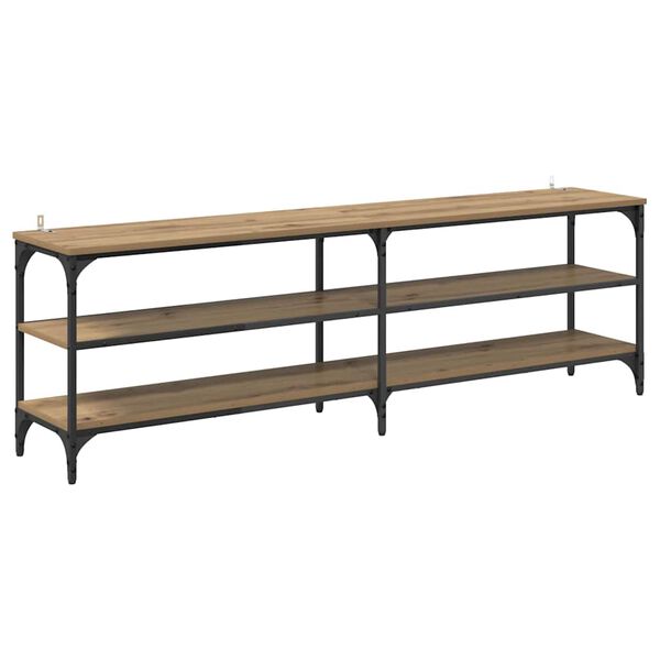 vidaXL Televizora skapī&scaron;a Artisānā ozols 160 x 30 x 50 cm