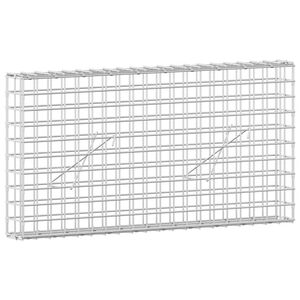 vidaXL Gabions ar 3,5 mm vadu un 5x5 cm acu 100x10x50 cm