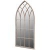 vidaXL gotisks arkveida dārza spogulis, 50x115 cm