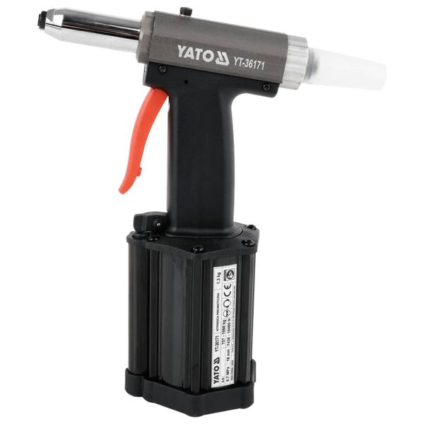 YATO pneimatiskā kniežu pistole, 2,4-5 mm YT-36171