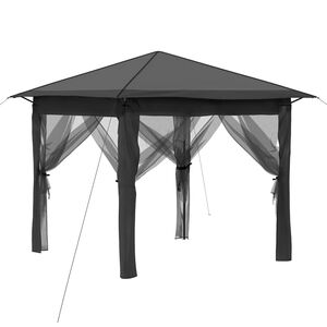 vidaXL Paviljons ar 4 sānu sienām 2,6 x 2,6 m