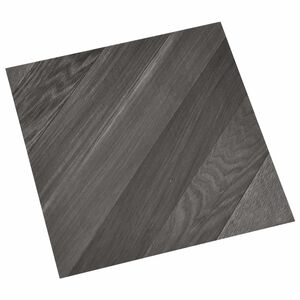 vidaXL Pa&scaron;līmējo&scaron;ie Grīdas Dēļi Svītra Pelēka 30,5 x 30,5 cm 20 gab.