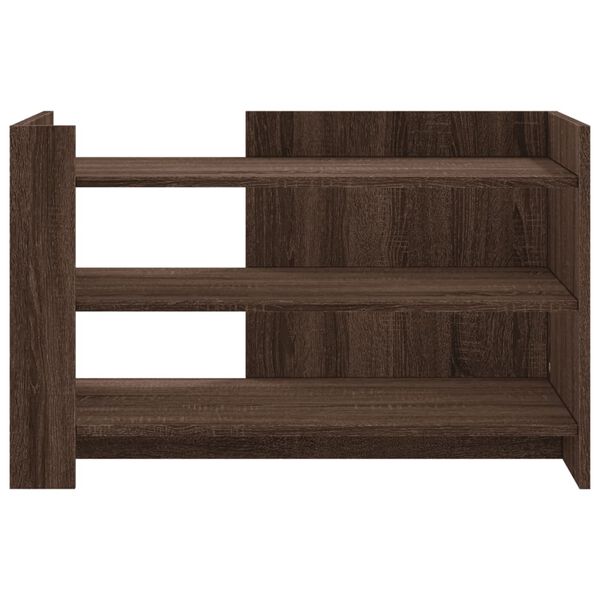 vidaXL kafijas galdiņš, ozola krāsa, 80x50x50 cm, inženierijas koks