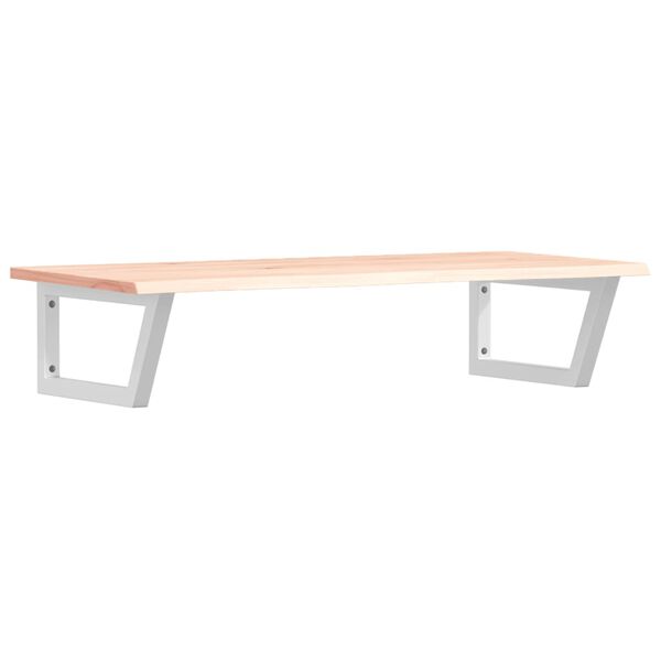 vidaXL izlietnes plaukts, stiprināms pie sienas, tērauds, ozola koks