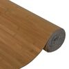 vidaXL istabas aizslietnis, brūns, platums 800 cm, augstums 165 cm, bambuss