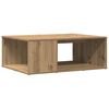 vidaXL kafijas galdiņ&scaron; Artisan ozols 90x67x33 cm Engineered Wood