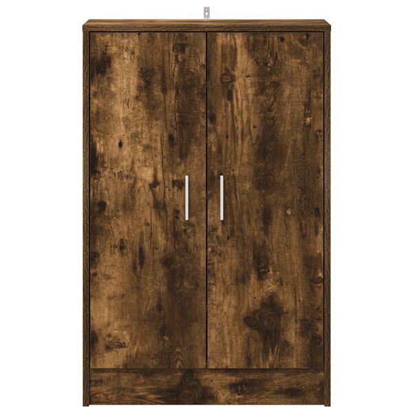 vidaXL apavu skapītis, ozolkoka krāsa, 60x35x92 cm, inženierijas koks