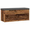 vidaXL glabā&scaron;anas sols Old Wood 102x42x45 cm Engineered Wood