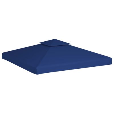 vidaXL nojumes jumta maiņas pārklājs, 3 x 3 m, 310 g/m², tumši zils
