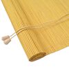 vidaXL Rullo žalūzija Dzeltena 60 x 160 cm Bambuss