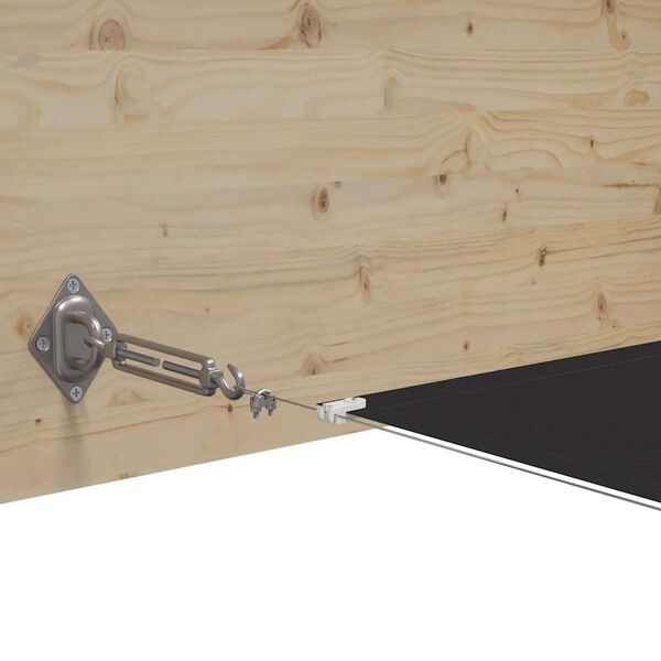 vidaXL vertikāla markīze, antracītpelēka, 140x800 cm, Oksfordas audums