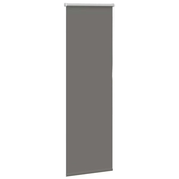 vidaXL rullo žalūzija pelēks 50x130cm auduma platums 45,7cm poliesters