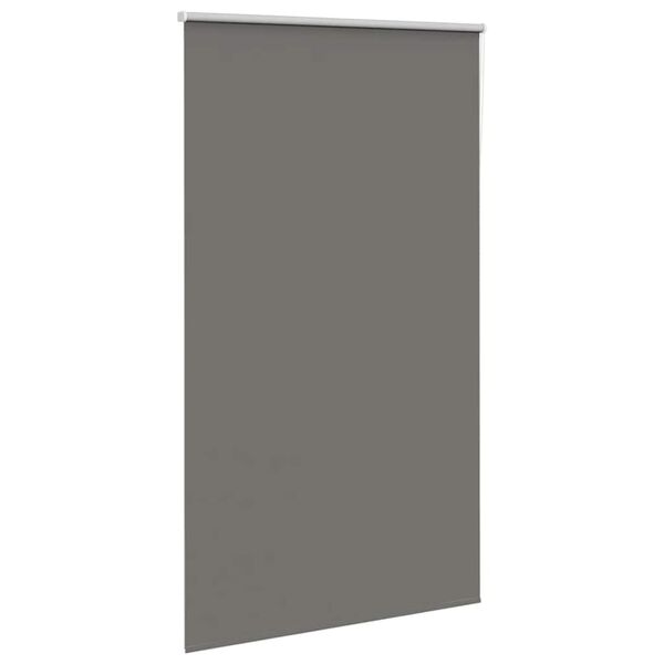 vidaXL Rullo žalūzija Blackout pelēks 135x210cm Auduma platums 131,6cm