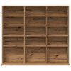 vidaXL CD skapis Artisan Oak 100x23x89,5 cm Engineered Wood