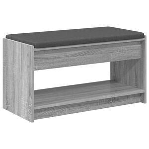 vidaXL Zāles sols Pelēka Sonoma 83 x 38 x 45 cm