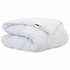 vidaXL Ziemas gultas sega 200 x 135 x 5 cm Ziema Poliesters Balts