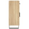 vidaXL kumode, ozolkoka krāsa, 69,5x34x90 cm, inženierijas koks