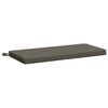 vidaXL Solspilvens SOEST 100% poliesters Pelēka 60 x 40 x 5 cm
