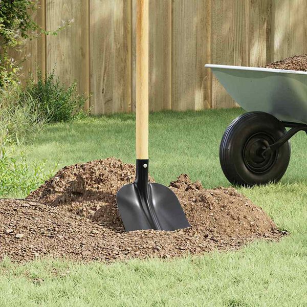 vidaXL Lāpstas Galva 4 pcs Melna 34,5 x 24 cm