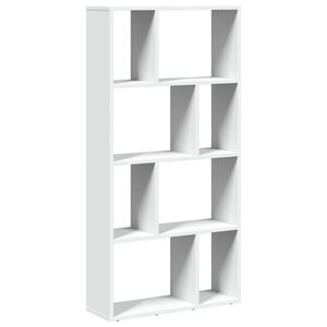 vidaXL grāmatu plaukts, balts, 60x20x120,5 cm, inženierkoks