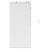 vidaXL Venēcijas žalūzija Balts 65 x 130 cm 35 mm
