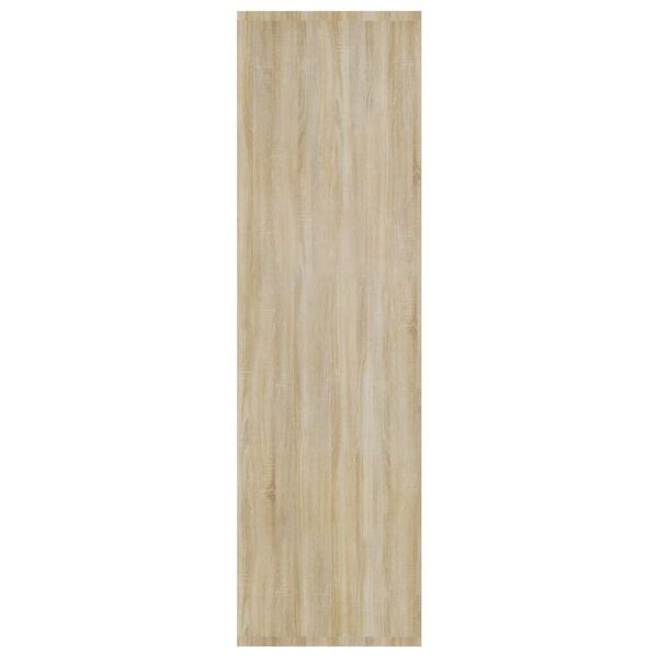 vidaXL grāmatu plaukts, 80x30x103 cm, ozolkoka, inženierijas koks