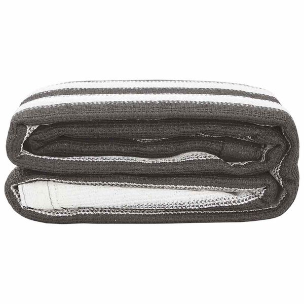 vidaXL telts paklājs, 250x300 cm, antracītpelēks un balts