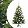 vidaXL Mākslīgā Ziemassvētku eglīte ar rotājumiem 120 cm 150 LED