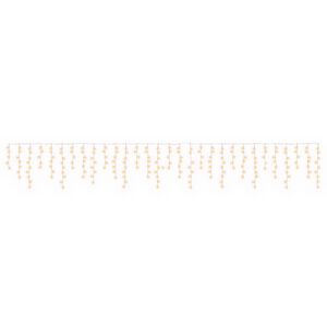 vidaXL Aizkaru lampiņas 798 LED Silti balts 2000 x 72 cm