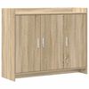 vidaXL Puse Sonomas ozols 98,5 x 33 x 80 cm Inženierijas koks