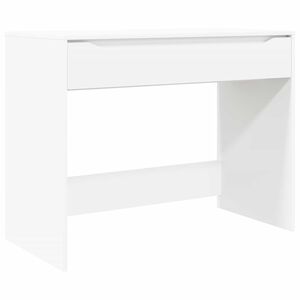 vidaXL Galds ar atvilktni Balts 100 x 50 x 78 cm Inženierijas koks