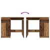 vidaXL rakstāmgalds, veca koka, 86x49x76 cm inženierijas koks