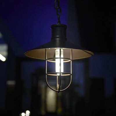 Luxform solārā LED dārza lampa Caledon, tumša bronzas krāsa, 34112