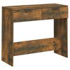 vidaXL konsoles galds, ozolkoka krāsa, 90x36x75 cm, inženierijas koks