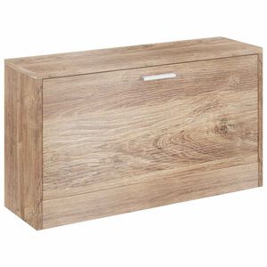 vidaXL apavu plaukts, sols, 80x24x45 cm, ozolkoka krāsa